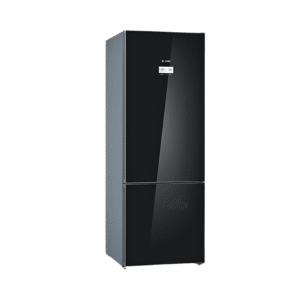 Bosch NoFrost Refrigerator with freezer at bottom Series 6 Free Standing 505 Liter - Digital Black - KGN56LB3E9