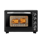 Black&Decker 55L Double Glass Multifunction Toaster Oven with Rotisserie for Toasting/ Baking/ Broiling, Black – TRO55RDG-B5
