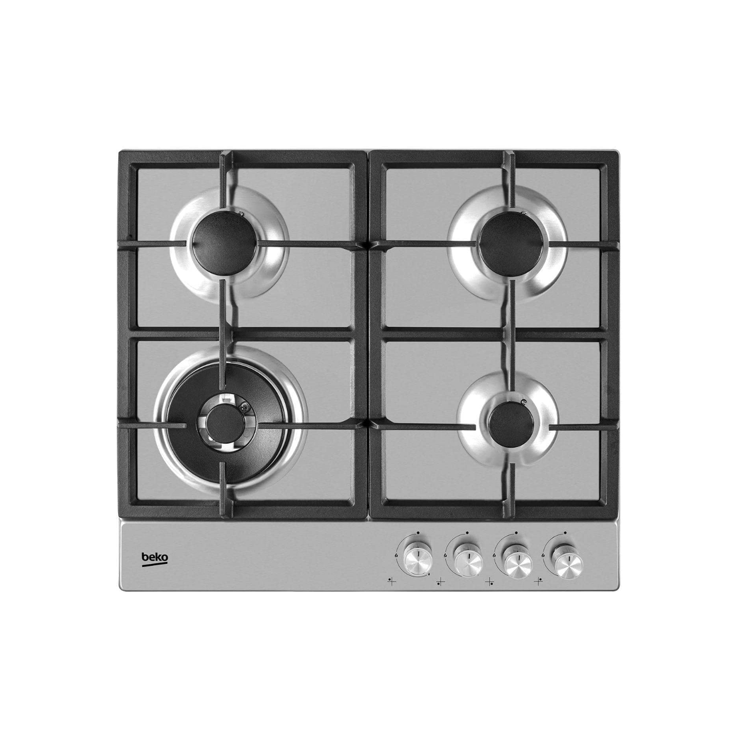 5 Beko HIAW 64225 SX Built-in Gas Stove with Iron holders - Image 1