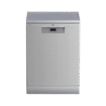 Beko Dishwasher 14 persons, 5 programs, Full Size 60 cm, half load & steam - BDFN15420S