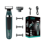 VGR V-393 Washable Double Sided Double Blade Shaver Set Hybrid