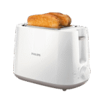 Versuni Philips Toaster Daily Collection - 900W, Plastic, 2 Slots With Bun Warmer, 8 Settings, White - HD2581/01