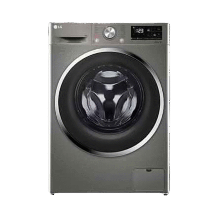 LG Vivace Washing Machine 8KG, with AI DD technology, Silver, model number F4R5TYG2T
