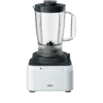 ⁦براون اف بي 3131 محضر طعام ابيض بقدرة 800 وات خلاط 1.2 لتر وعاء تحضير سعة 2.1 2 زر سرعة وزر نبض⁩ - الصورة ⁦3⁩