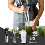 Sokany Handblender Stainless 1000W 4 * 1 SK-758-4 - Image 2