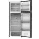 ⁦ثلاجة ببابين مع نظام تبريد زون بصندوق فريش بوكس وفلتر بتقنية ديو وعاكس انفرتر مزدوج 357 لتر من هاير - لون أسود معدني، HRF-380TMBM⁩ - الصورة ⁦2⁩