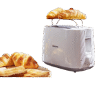 Versuni Philips Toaster Daily Collection - 900W, Plastic, 2 Slots With Bun Warmer, 8 Settings, White - HD2581/01 - Image 5