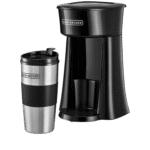 ⁦ماكينة تحضير القهوة 650 وات مع مج للسفر 360 مل من بلاك اند ديكر، اسود، DCT10-B5، ضمان سنتين، نايلون⁩ - الصورة ⁦2⁩