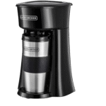 ⁦ماكينة تحضير القهوة 650 وات مع مج للسفر 360 مل من بلاك اند ديكر، اسود، DCT10-B5، ضمان سنتين، نايلون⁩ - الصورة ⁦4⁩