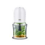 Braun QuadeBlade Technology 2-in-1 500 Watt MultiPractic 3 Chopper, White - Image 2