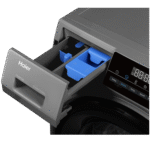 Haier 9 KG Front Loading Washing Machine, 525 mm Super Drum, BLDC Inverter Motor, Laser Welding, Steam, Silver, HW90-BP14929AS6 - Image 4