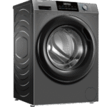 ⁦غسالة ملابس هاير فول اوتوماتيك تحميل امامي 8 ك 1400 لفة ديجيتال انفرتر سيلفر HW80-BP14929AS6⁩ - الصورة ⁦3⁩