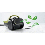 ⁦مكنسة كهربائية بدون كيس من باناسونيك، 1800 وات، سعة الغبار 2.2 لتر، فلتر هيبا MC-CL603G349⁩ - الصورة ⁦3⁩