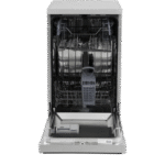 غسالة أطباق وايت بوينت WPD105 DS لعائلة من 10 افراد بـ5 برامج فضي - الصورة 2