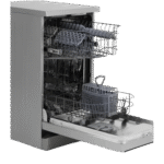 غسالة أطباق وايت بوينت WPD105 DS لعائلة من 10 افراد بـ5 برامج فضي - الصورة 3