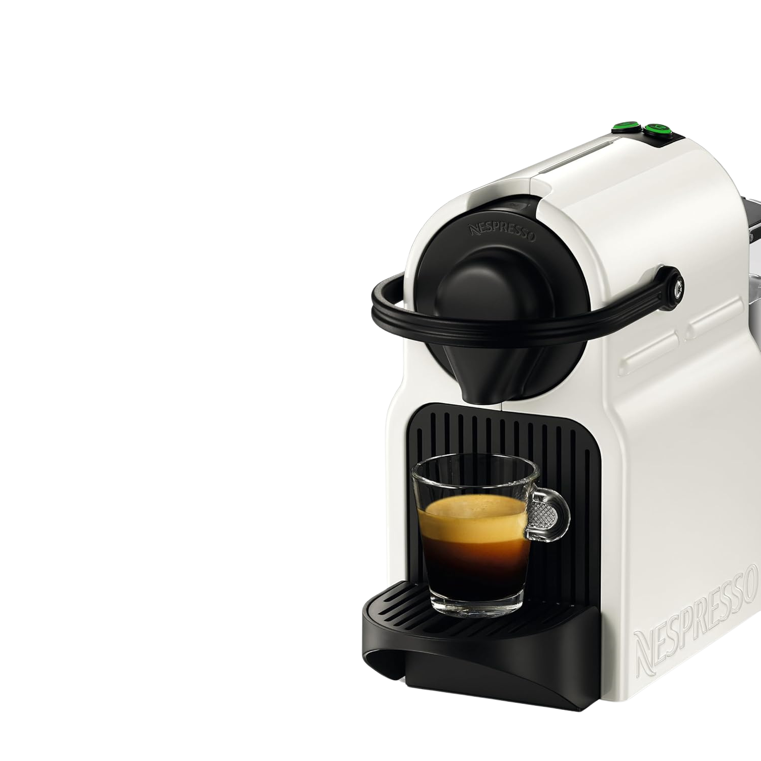 تصميم بدون عنوان (25) ماكينة تحضير القهوة انيسيا D40 من نسبريسو، لون أبيض كريمي - الصورة 1