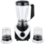 خلاط كهربائي 500 وات من تورنيدو، 1.5 لتر، 2 مطحنة، اسود BL5002 - الصورة 4