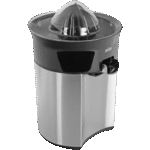 عصارة حمضيات مباشرة سيتروس كويك 5 من براون، فوهة مقاومة للتنقيط، تشغيل/ إيقاف تلقائي، سهلة التنظيف، نظام خدمة مباشر، مع غطاء واقي، 60 واط، أسود، Cj 5050 - الصورة 2