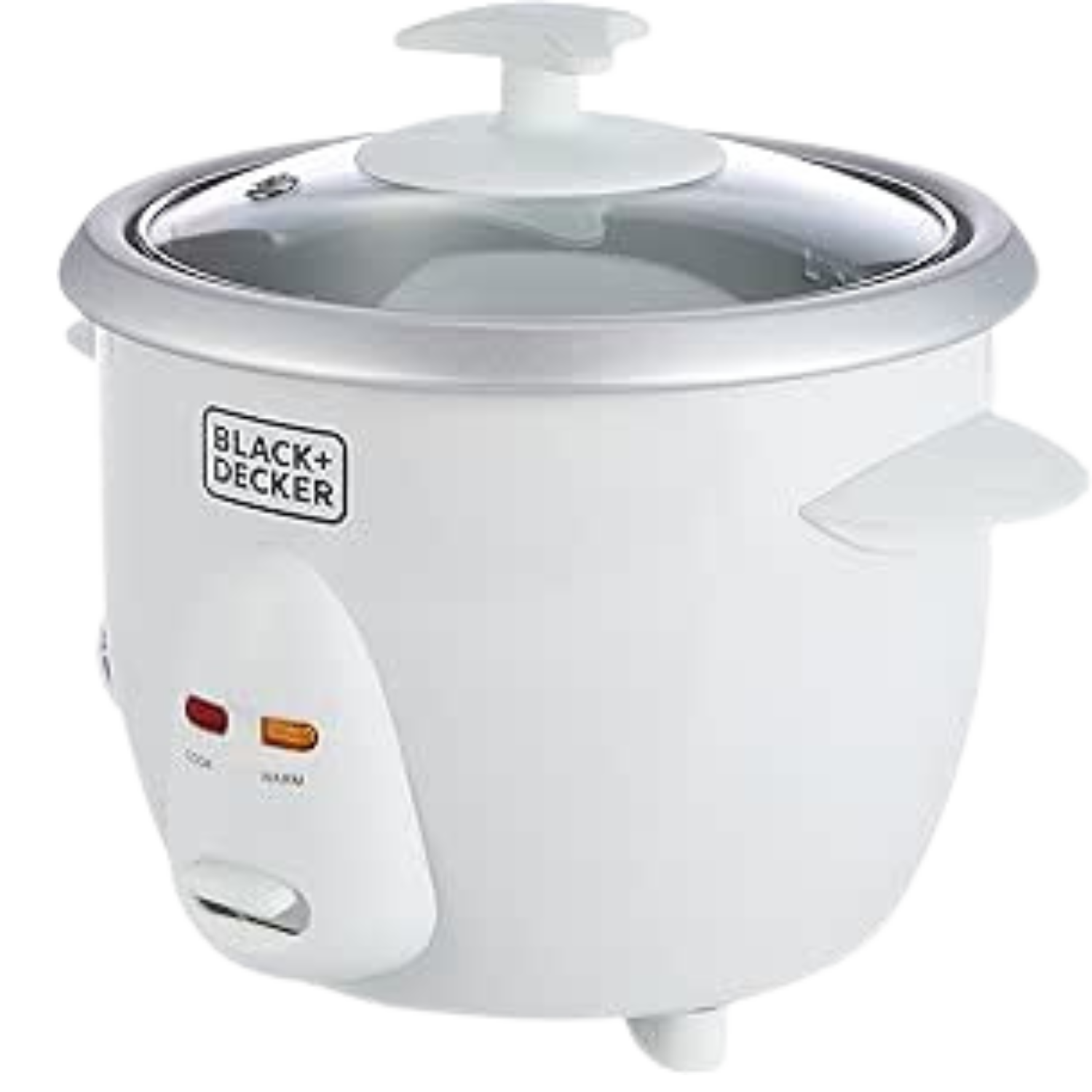 تصميم بدون عنوان جهاز طهي الارز سعة 0.6 لتر/ 2.5 كوب من بلاك اند ديكر، ابيض - RC650-B5 - الصورة 1