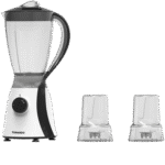 TORNADO Electric Blender 600 Watt, 1.5 Liter, 2 Mills, Black TB-600/2-Black