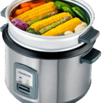 ⁦حلة طهي الأرز بالبخار rcm71.000ss من كينوود، سعة كبيرة 2.8 لتر⁩ - الصورة ⁦2⁩