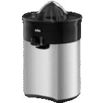 عصارة حمضيات مباشرة سيتروس كويك 5 من براون، فوهة مقاومة للتنقيط، تشغيل/ إيقاف تلقائي، سهلة التنظيف، نظام خدمة مباشر، مع غطاء واقي، 60 واط، أسود، Cj 5050 - الصورة 3