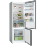 Bosch NoFrost Refrigerator with freezer at bottom Series 6 Free Standing 505 Liter - Digital Black - KGN56LB3E9 - Image 2