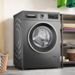 Bosch Washing machine 9 kg - frontloader - 15 programmes - 1400 rpm - Series 4 - Eco Silence Drive - Colour : Graphite - WGA244ZREG - Image 3