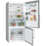 Bosch, Series 4, free-standing fridge-freezer with freezer at bottom, 505 liter, 193 x 70 cm, Brushed steel anti-fingerprint, Digital -KGN56CI30U - Image 2