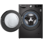 ⁦غسالة ملابس ال جي فول اوتوماتيك تحميل امامي فيفاس 9 كجم  ،  لون فضي - تقنية ThinQ تعبئة أمامية 9.0 كيلوجرام F4R5VYG2E⁩ - الصورة ⁦6⁩