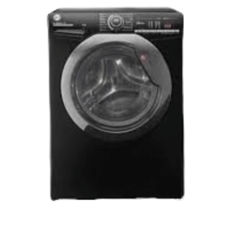 غسالة ملابس هوفر فول اوتوماتيك تحميل امامي بالكامل 8 كجم، لون فضي، H3WS383TAC3R-ELA