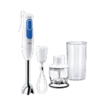 خلاط يدوي مالتي كويك سباجيتي 700 من براون، موديل 3 MQ3025 - أبيض وأزرق، 700.0 واط