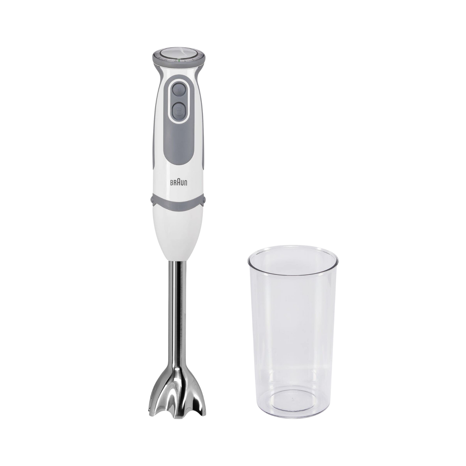 12 Braun MultiQuick 5 Hand Blender, 1000W, 21 speeds, PowerBell Technology, Splash Control, One Hand Speed Wheel, Ergonomic Shape- MQ 5200 - Image 1