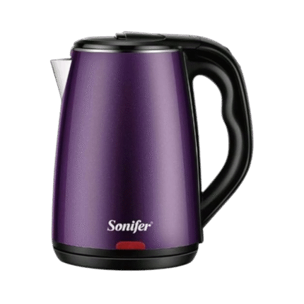 Sonifer Sf-2102 Electric Water Kettle, 1.7 Liter, 1500 Watt - Purple