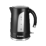 Fresh Plastic Kettle,2200W,1.7L,Black -Epk17051P