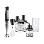 خلاط يدوي مالتي كويك 7  وات بقوة 1000 من براون، باللون الفضي الاسود موديل MQ7085x، ،  1000.0