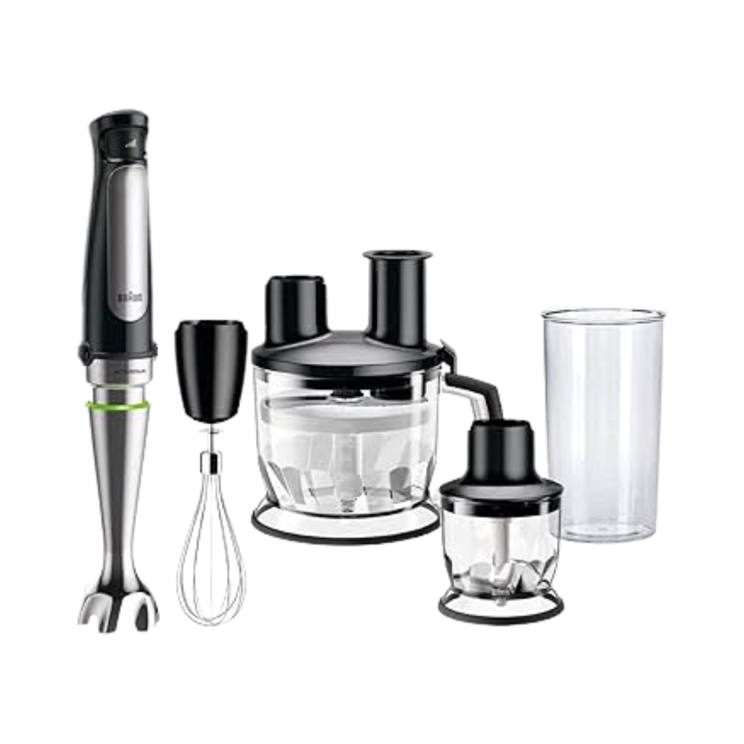 8 خلاط يدوي مالتي كويك 7 وات بقوة 1000 من براون، باللون الفضي الاسود موديل MQ7085x، ، 1000.0 - الصورة 1