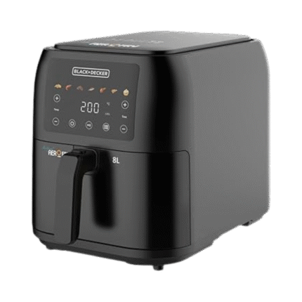 Air Fryer,  Black & Decker 8 L 1700 W SAF80W-B5 Black