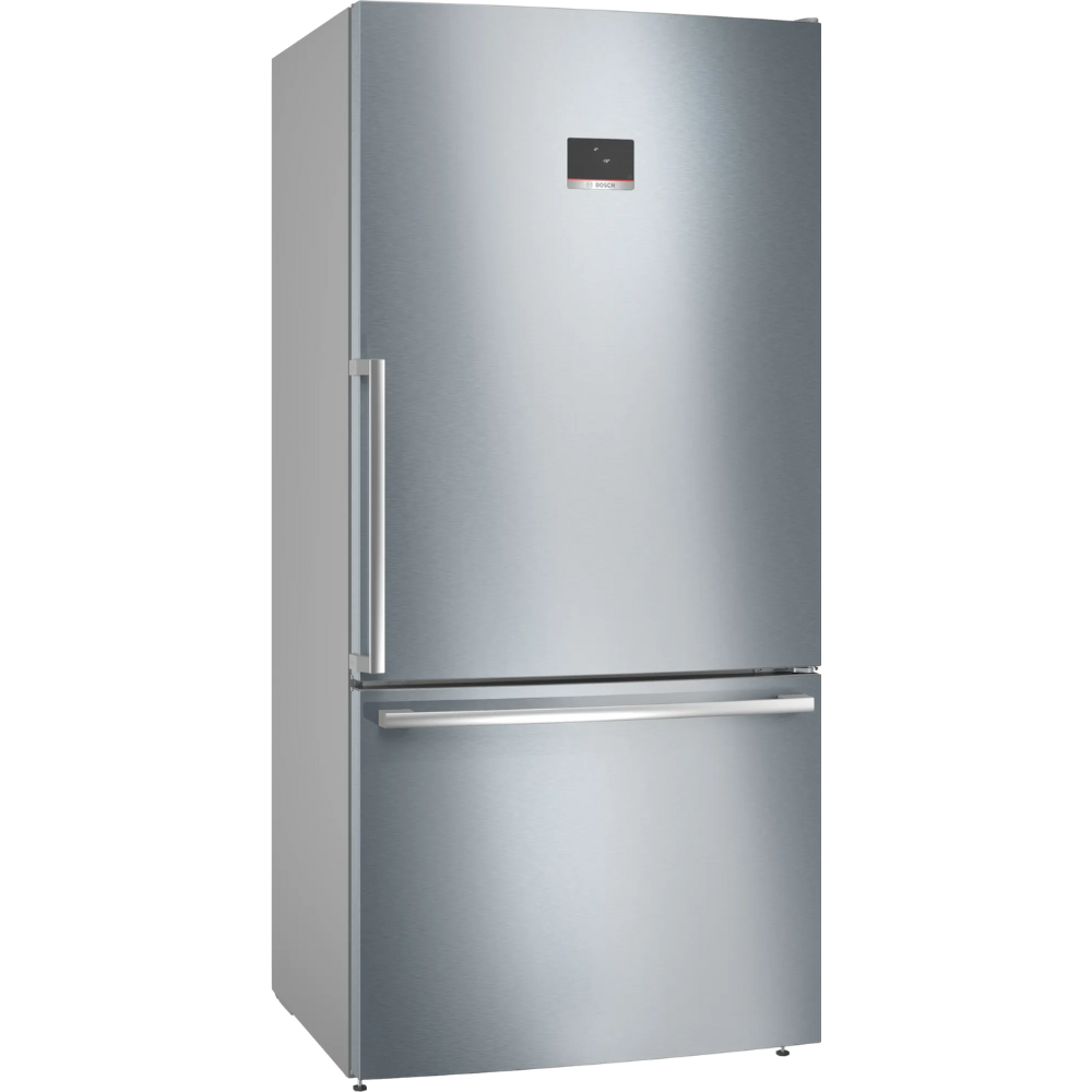 تصميم بدون عنوان (1) Bosch KGB86CIE0N Refrigerator, Silver - Image 1