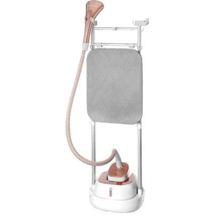 Black & Decker 2000W Digital Garment Steamer, White/Gold - Gstd2050-B5