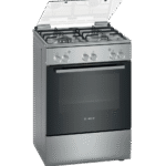 Bosch HGA120B50M gas cooker in silver