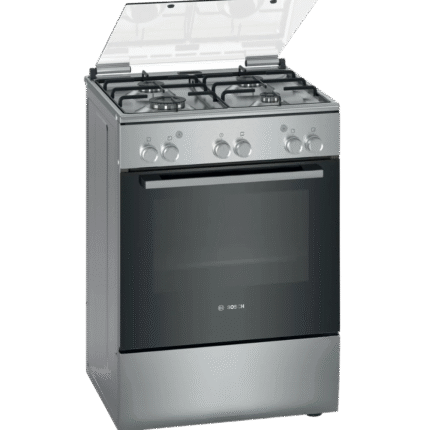 Bosch HGA120B50M gas cooker in silver