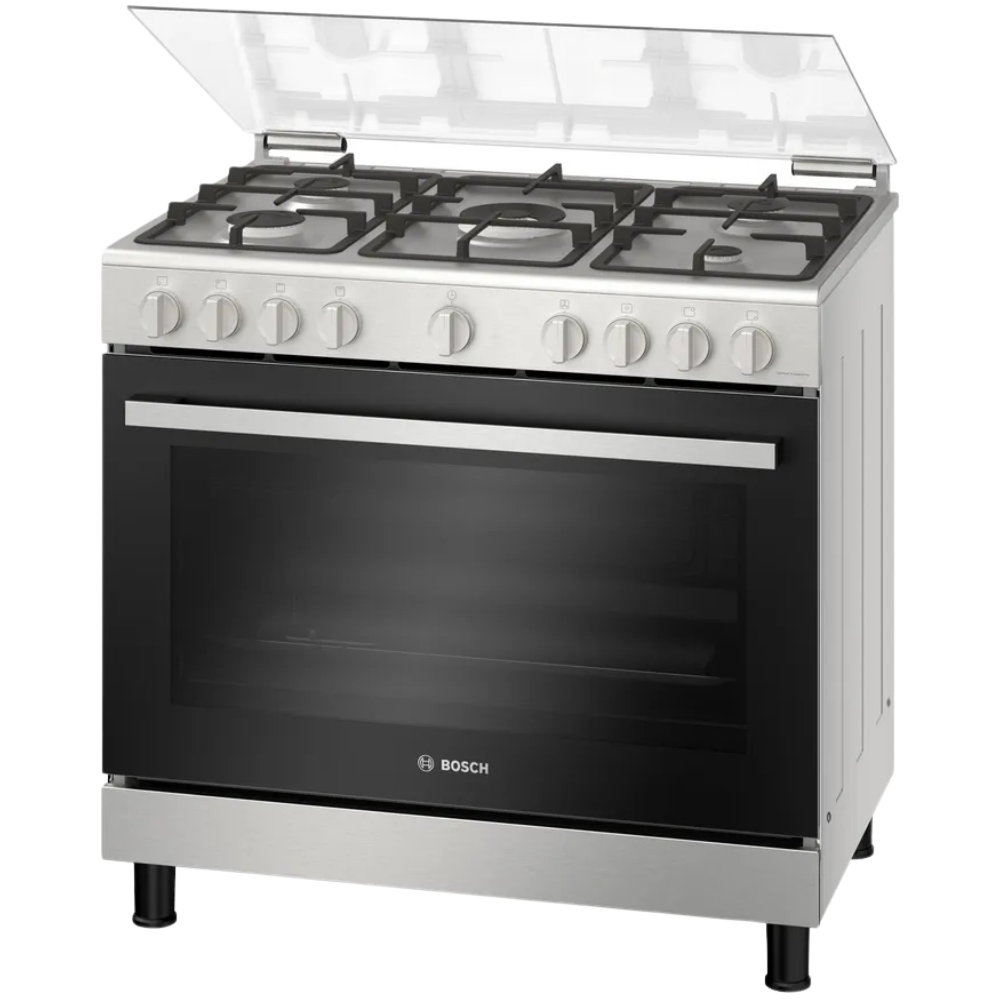 تصميم بدون عنوان بوتجاز من بوش HGV1D8W50M باللون الفضي - الصورة 1