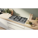 Bosch PCR9A5I90M flat hob in silver - Image 3