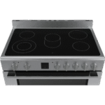 Bosch HKK99V850M gas cooker in silver - Image 3