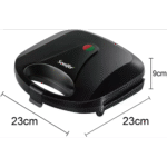 ⁦صانع الوافل سونيفير، 750 وات، أسود، SF-6134⁩ - الصورة ⁦4⁩