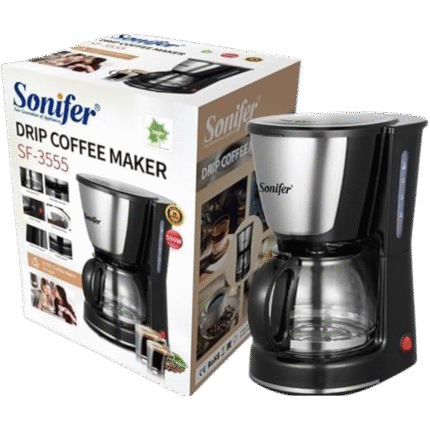 Sonifer Coffee Maker 750ml Capacity 6 Cups 550W - sf-3555