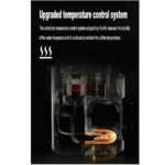 ⁦ماكينة تحضير القهوة الرقمية مع مطحنة مدمجة 60 جم SF-3541 من سونيفر⁩ - الصورة ⁦3⁩