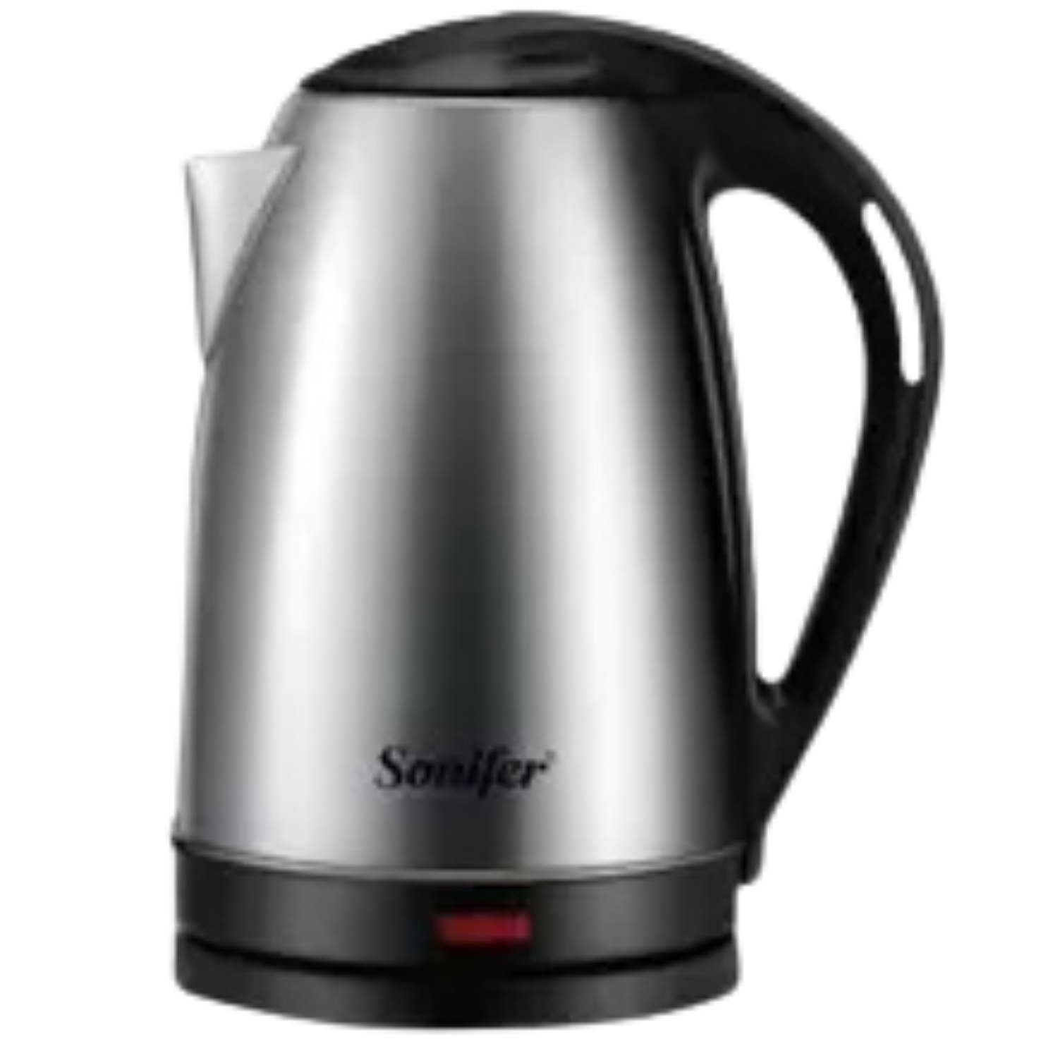 تصميم بدون عنوان - 2025-12-26T164628.227 Sonifer Stainless Steel Electric Kettle , 1.8 Liter 1500 Watt , Black Stainless Steel - SF-2100 - Image 1
