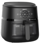 Philips Airfryer XL - 1700W, 50/60Hz, 6.2L, 1.2KGs, See-through Window, 13-in-1 Cooking Functions, Rapid Air Technology, Black - NA230/00